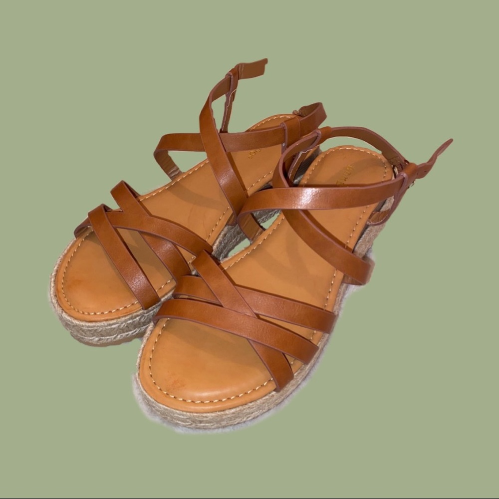 Brown Leather Sandals